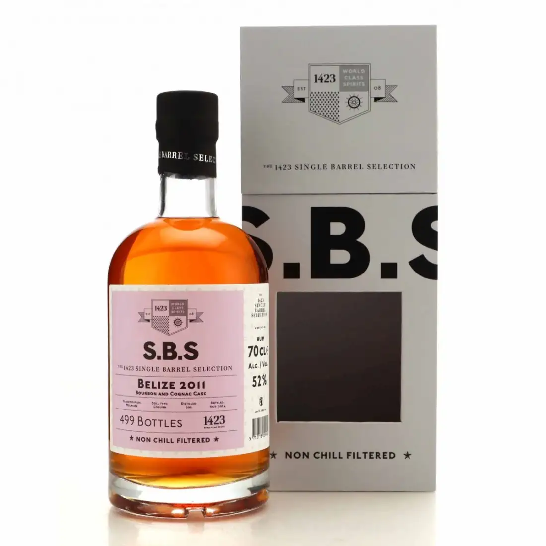 Bottle of Travellers S.B.S Belize 2011