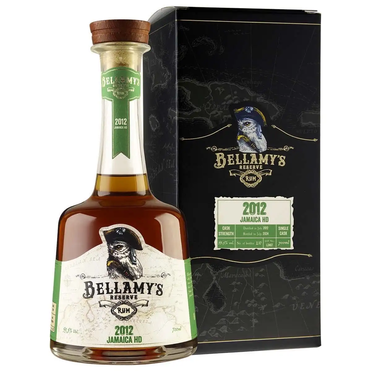 Bottle of Perola Hampden Bellamy‘s Reserve Jamaica HD OWH 2012
