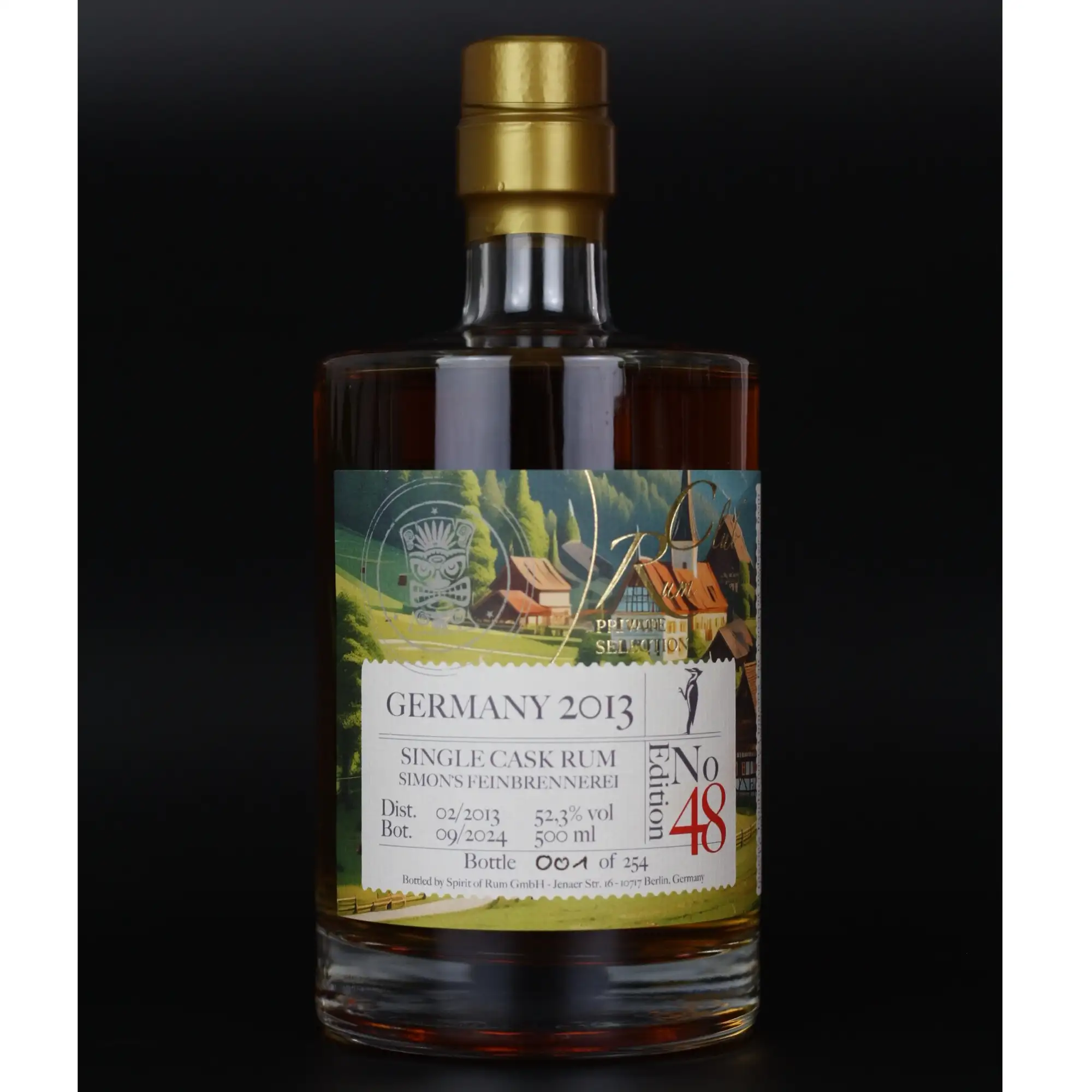 Bottle of Simon‘s Rumclub Private Selection Ed. 48 2013