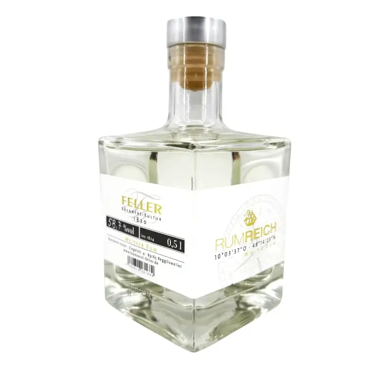 Bottle of Feller Rumreich White Rum (13. GRF) 2024