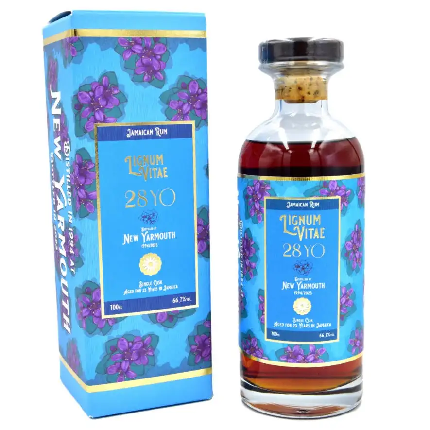 Bottle of Distilia New Yarmouth Floral Rum Series Lignum Vitae (Catawiki) 1994