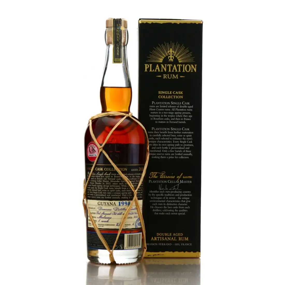High resolution image of DDL Plantation Guyana Single Cask 1998