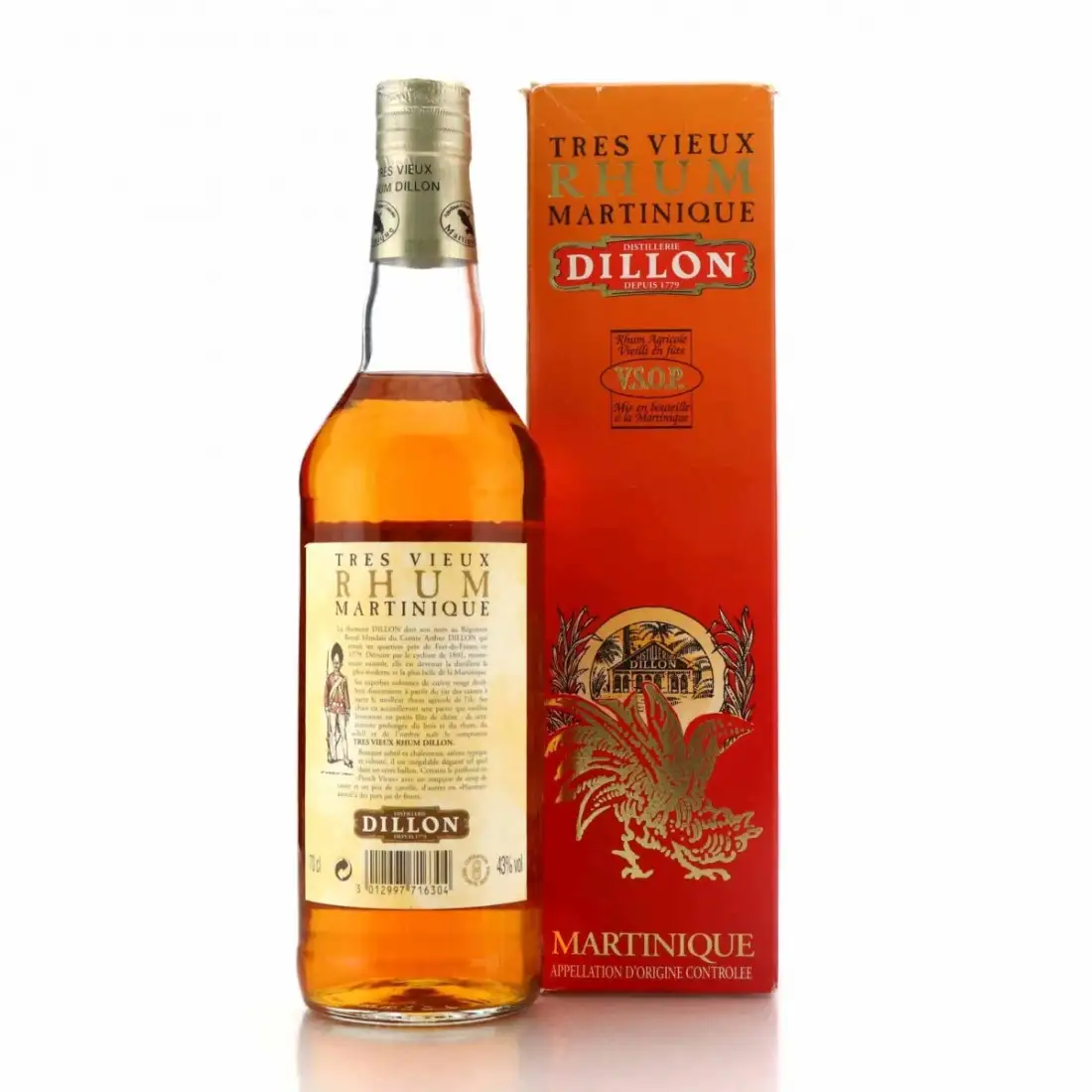 High resolution image of Dillon VSOP 1980