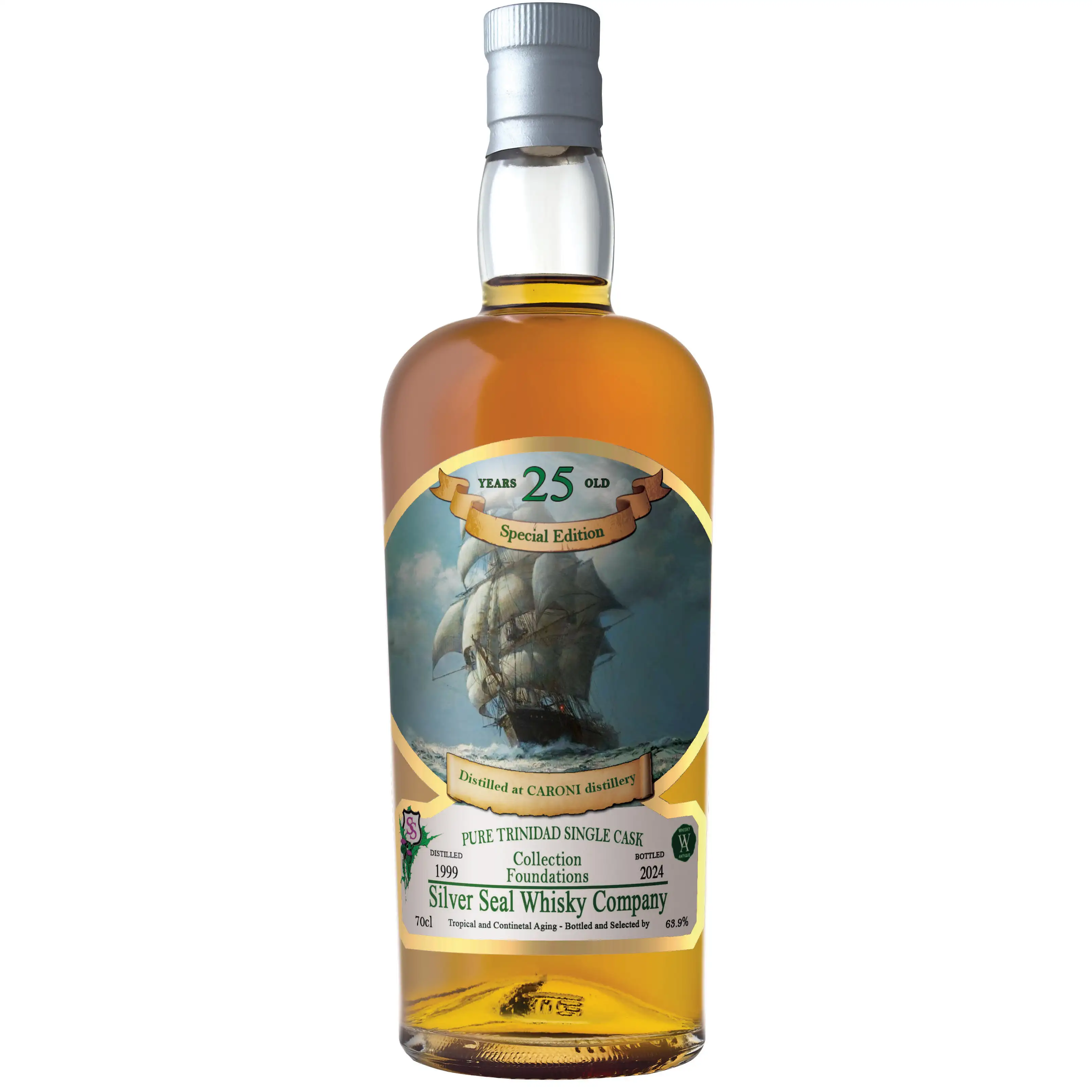 Bottle of Silver Seal Caroni Special Edition (Collection Foundations) 1999