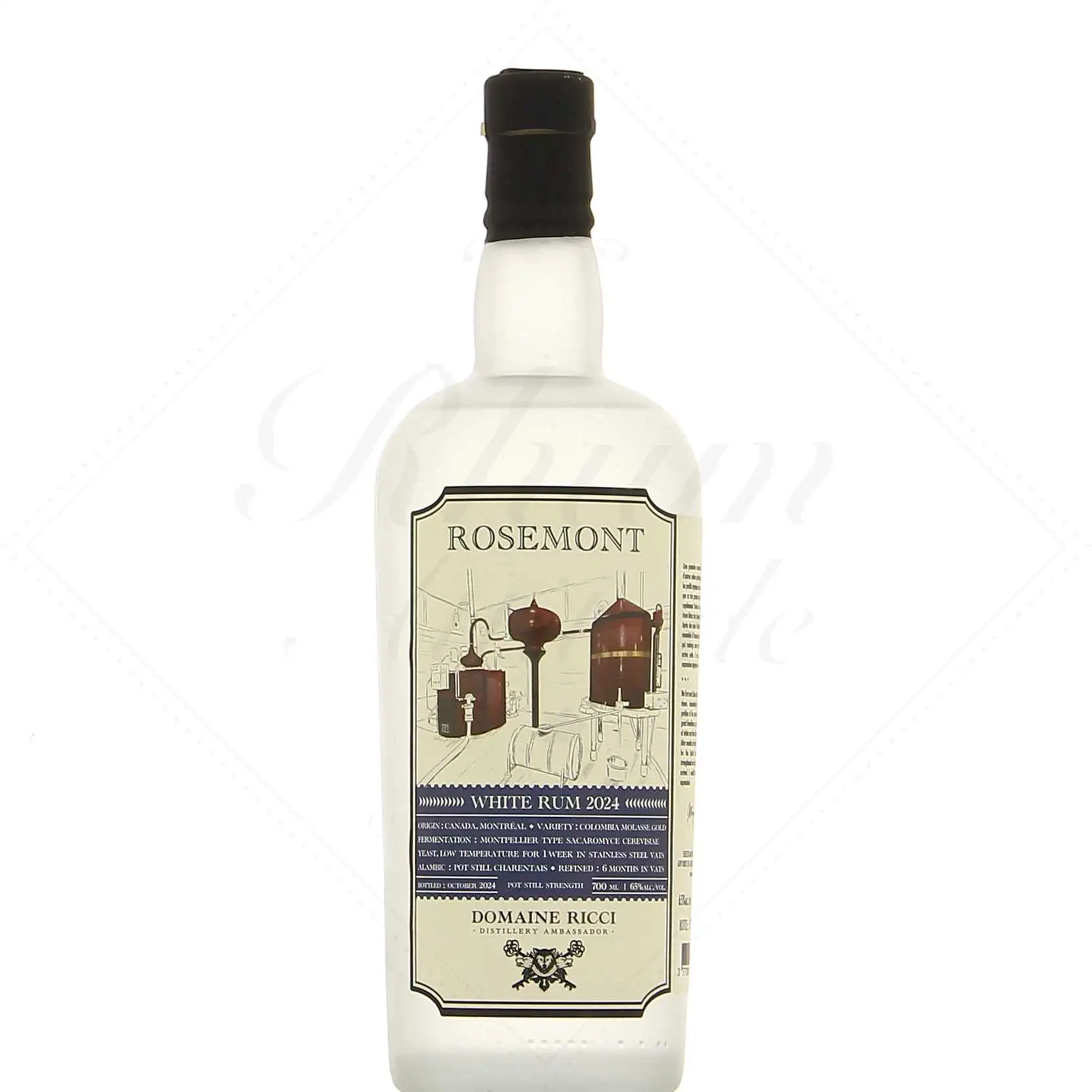 Domaine Ricci Distillerie de Montréal  Rosemont White Rum 2024