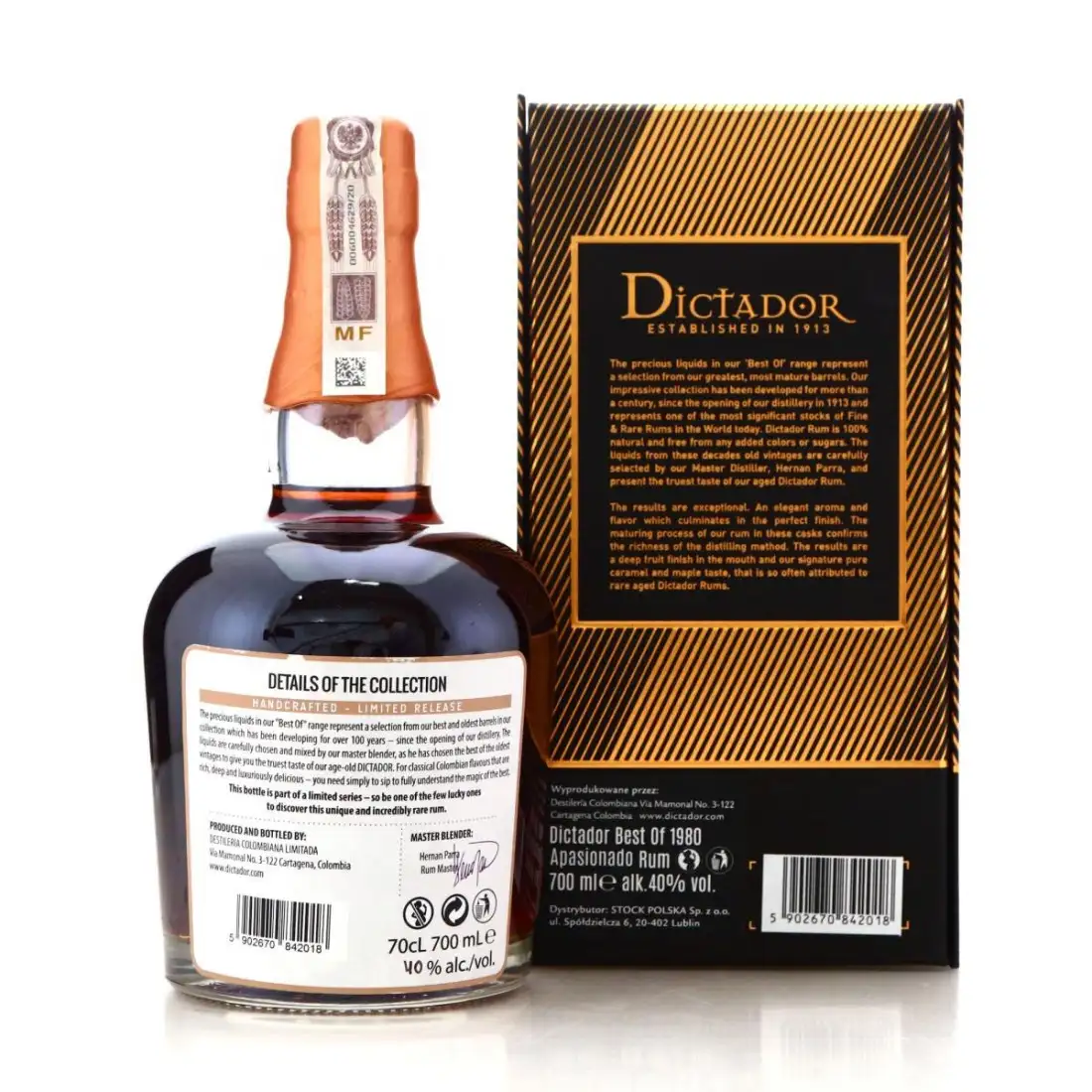 High resolution image of Dictador Apasionado 1980