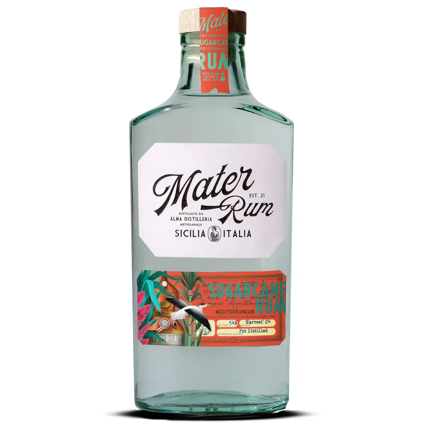 Bottle of Alma Distilleria  Mater Rum Sugarcane Rum (Batch 2) 2024