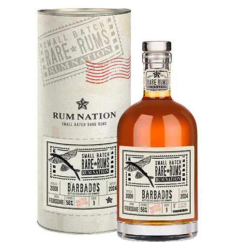 Bottle of Rum Nation Foursquare Small Batch Rare Rums (Exclusively For Denmark) 2008