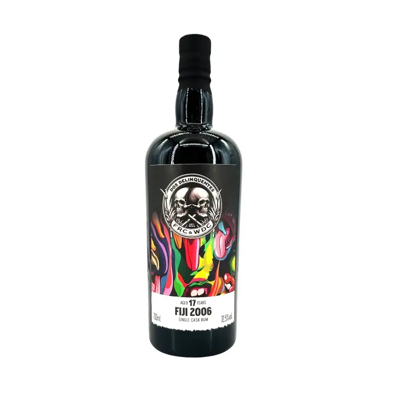 Bottle of Wu Dram Clan South Pacific Flensburg Rum Company Fiji 2006 (Dos Delinquentes) TBYWC