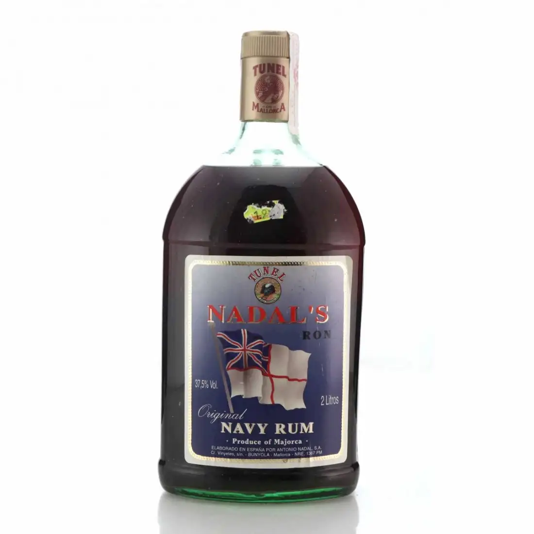 Bottle of Nadal‘s Navy Rum Tunel (2l)