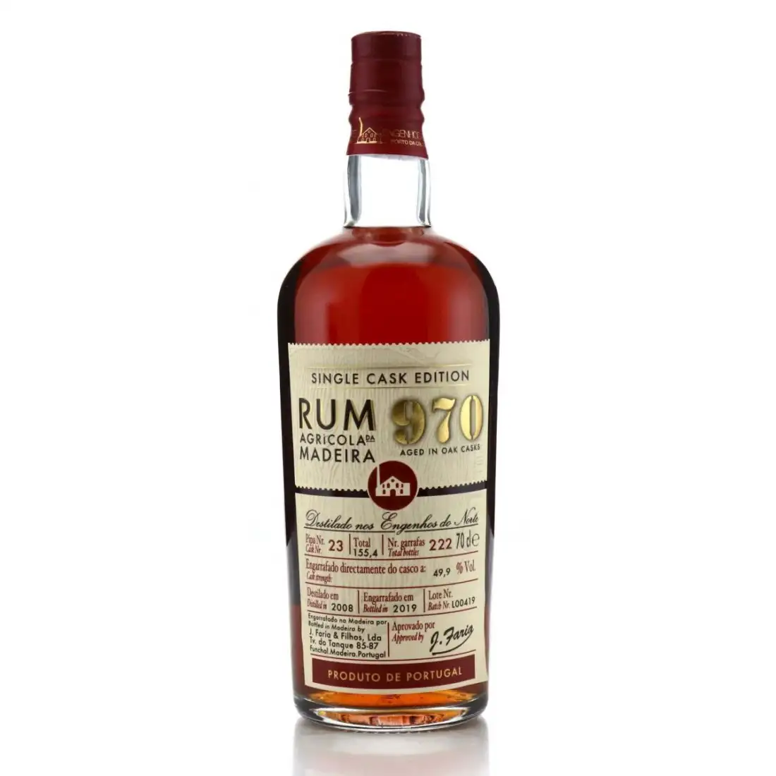 High resolution image of Engenhos do Norte 970 Single Cask Edition 2008