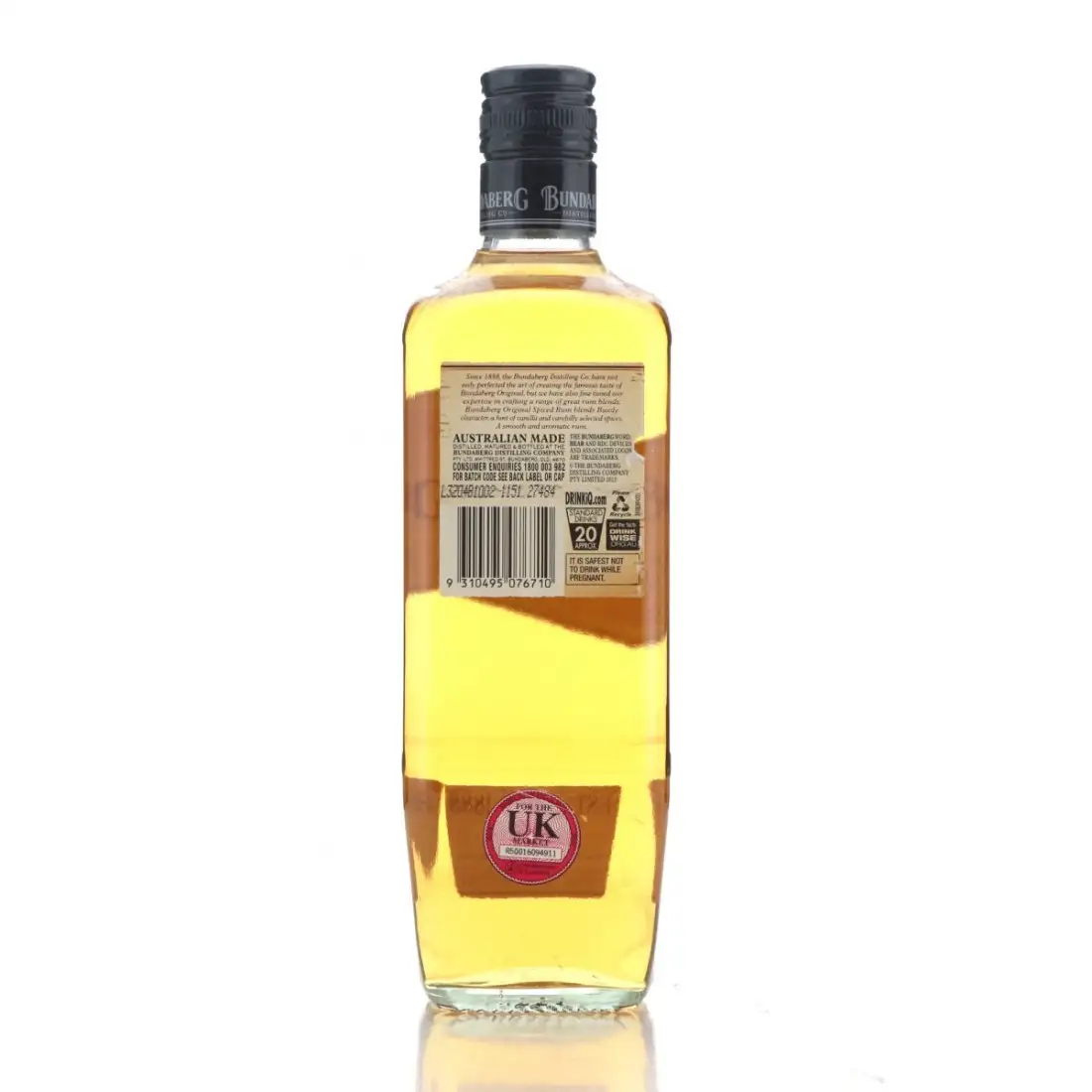 High resolution image of Bundaberg Spiced Rum
