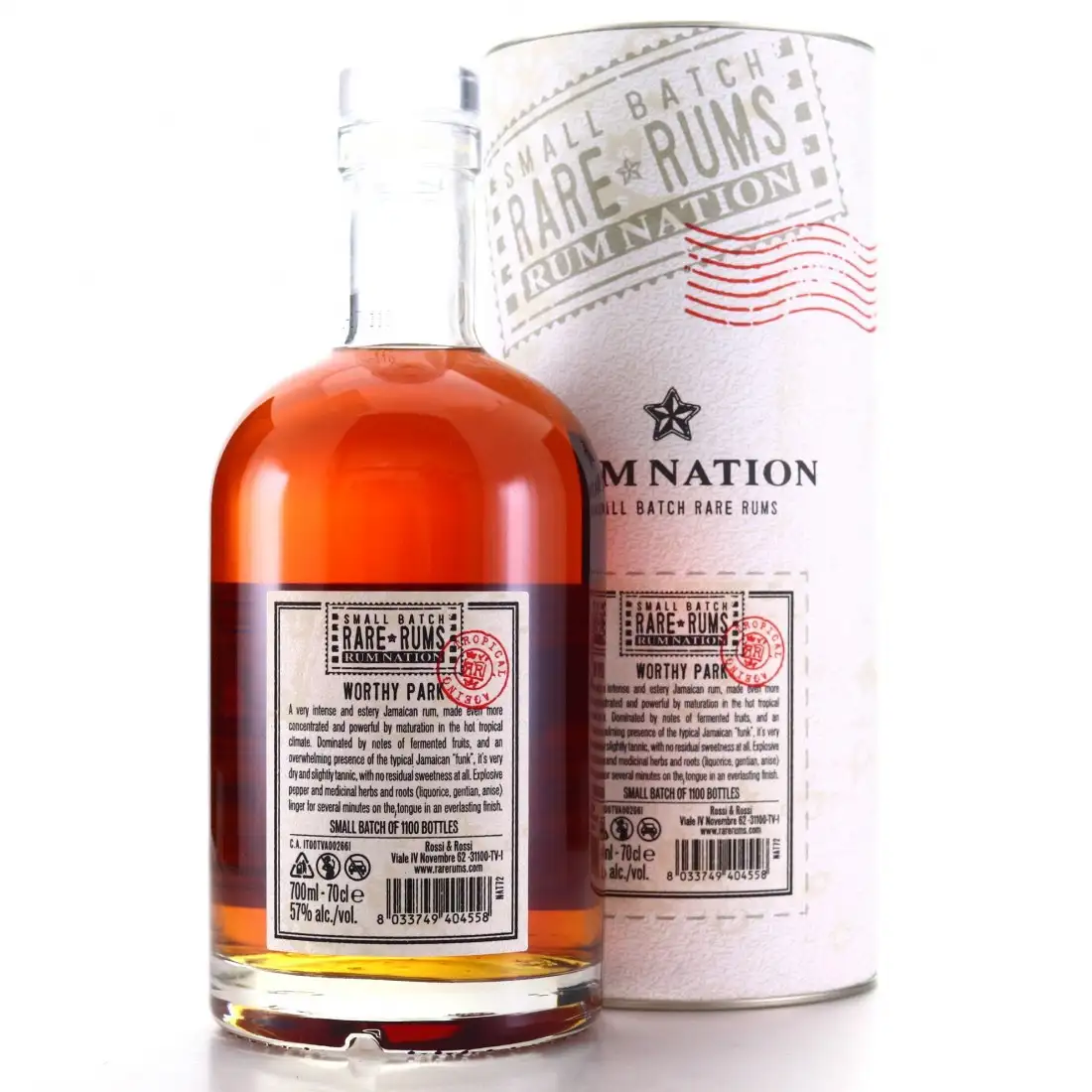 Image haute résolution de Rum Nation Worthy Park Small Batch Rare Rums 2006