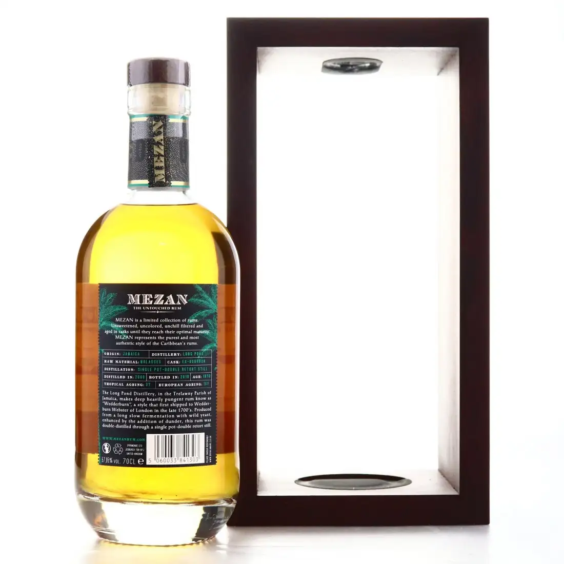 High resolution image of Mezan Long Pond Single Cask 2000