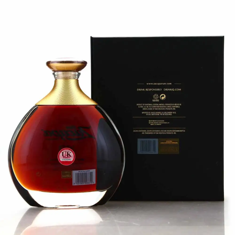 High resolution image of Ron Zacapa Centenario XO Solera (3. Edition)