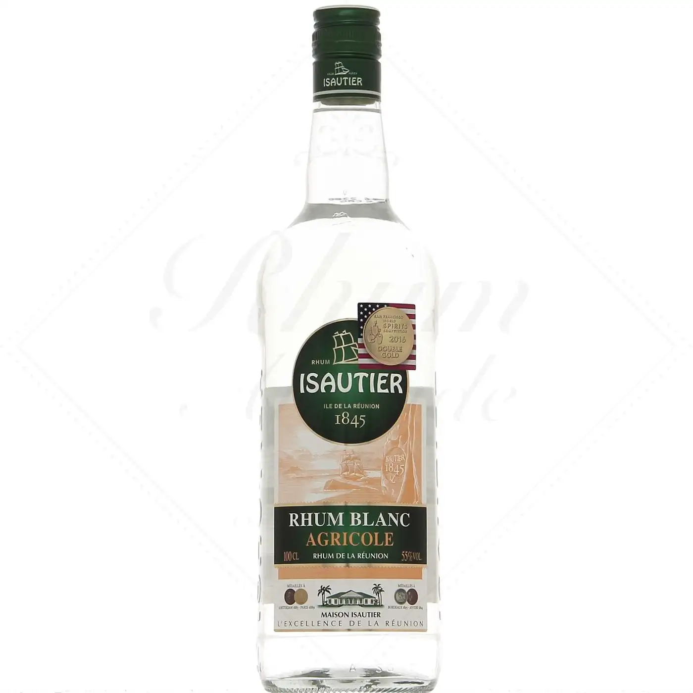 Bottle of Isautier Rhum Blanc Agricole