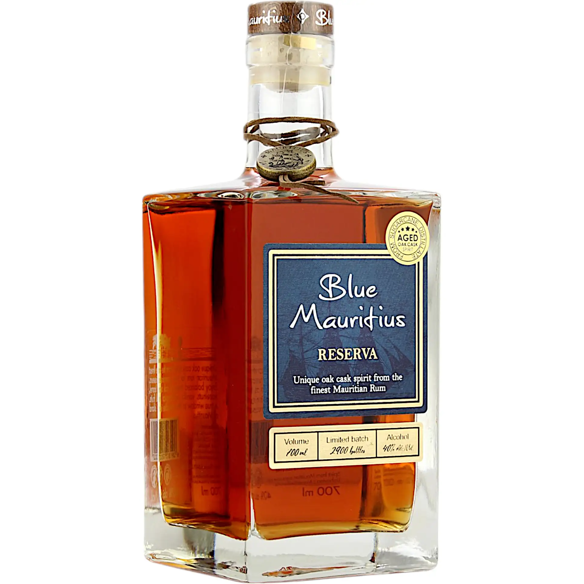 Bottle of Medine Estate Blue Mauritius Reserva