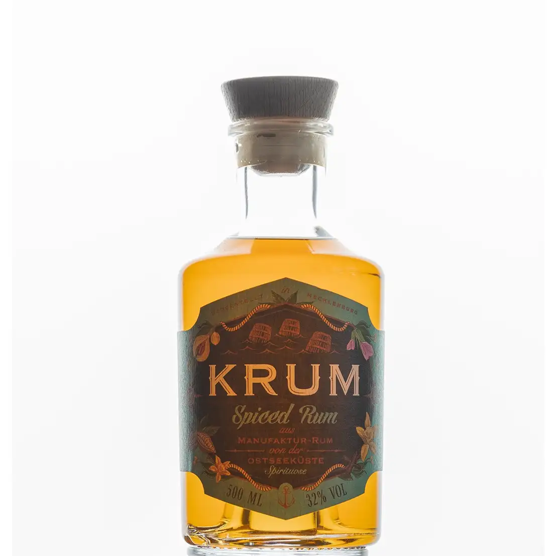 Bottle of Maennerhobby Krum Spiced Rum