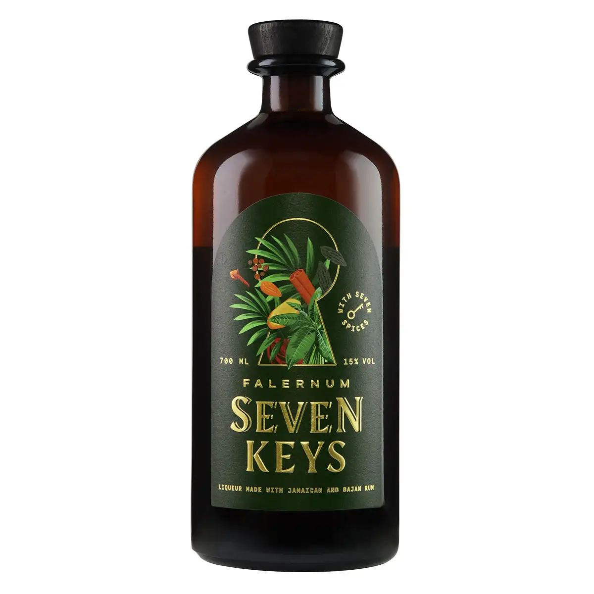 Bottle of Perola Seven Keys Falernum