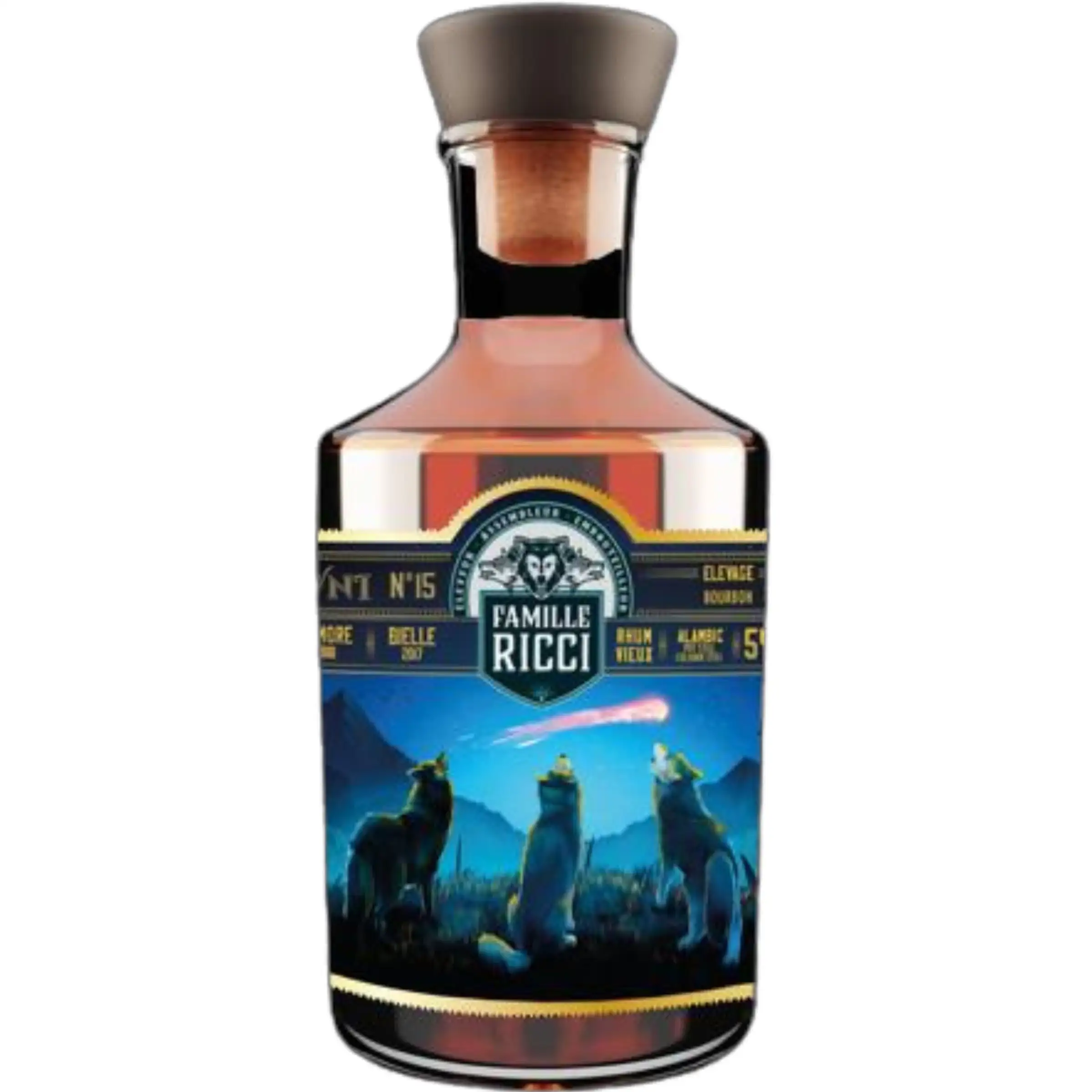 Bottle of Famille Ricci OVNI 15 1988