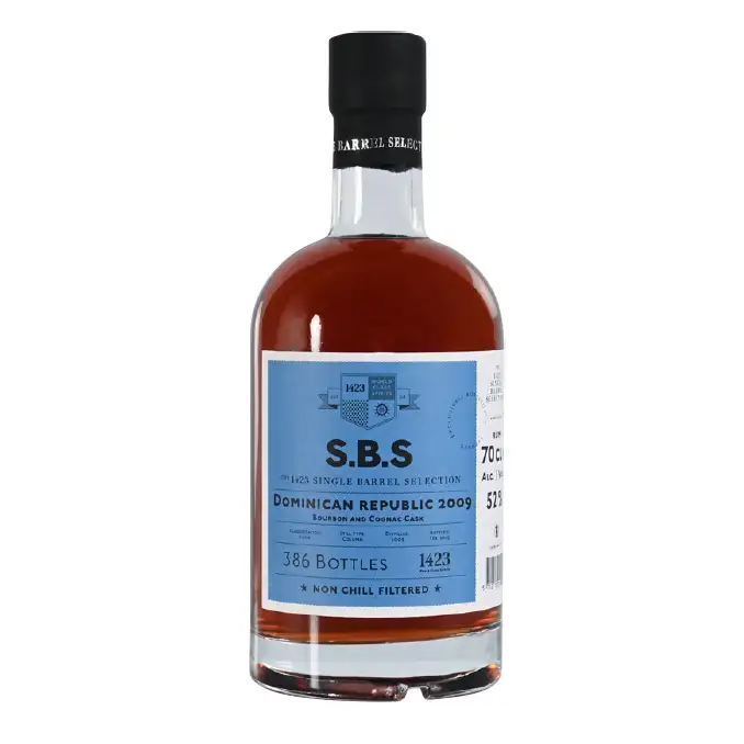 Bottle of S.B.S Dominican Republic 2009