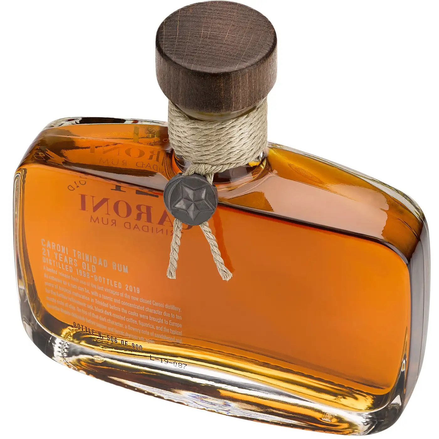 Image haute résolution de Rum Nation Caroni Small Batch Rare Rums HTR 1998