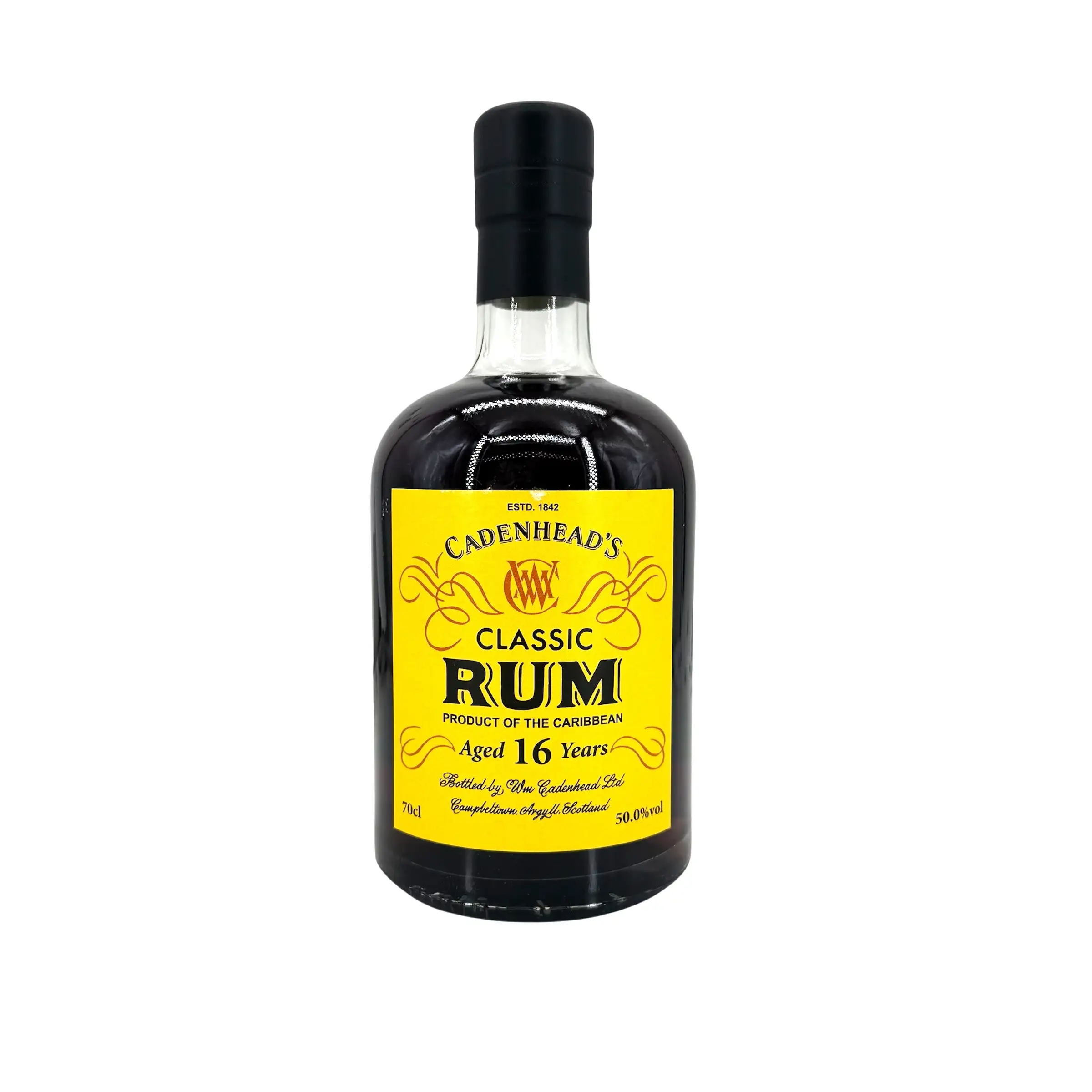 Bottle of Cadenhead‘s Classic Rum 2008