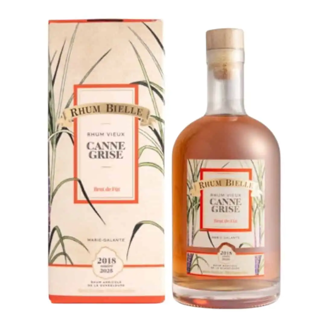 Bottle of Bielle Rhum Vieux (Canne Grise Brut de Fût) 2018