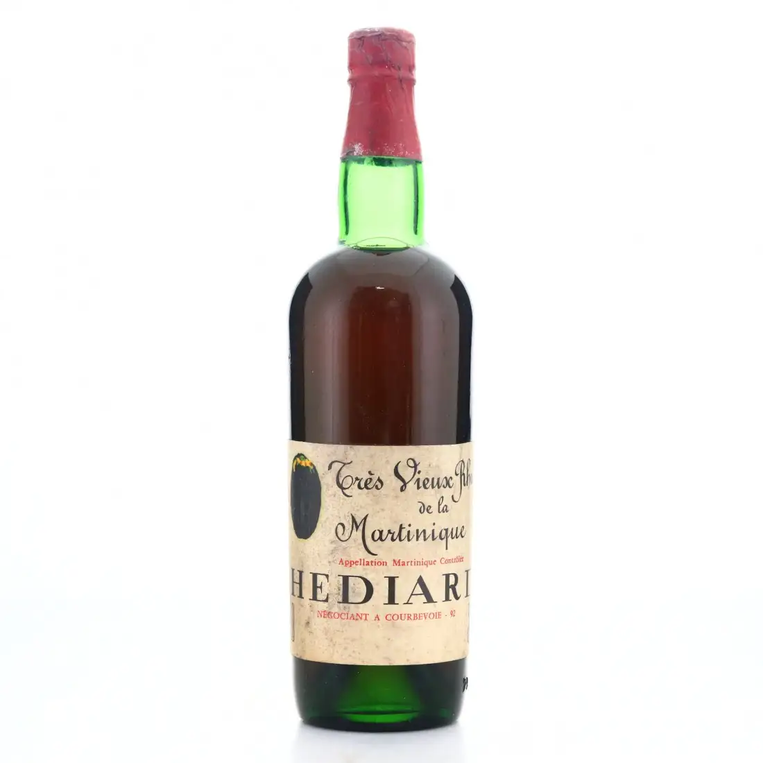 Bottle of A. Courbevoie Hediard Tres Vieux Rhum