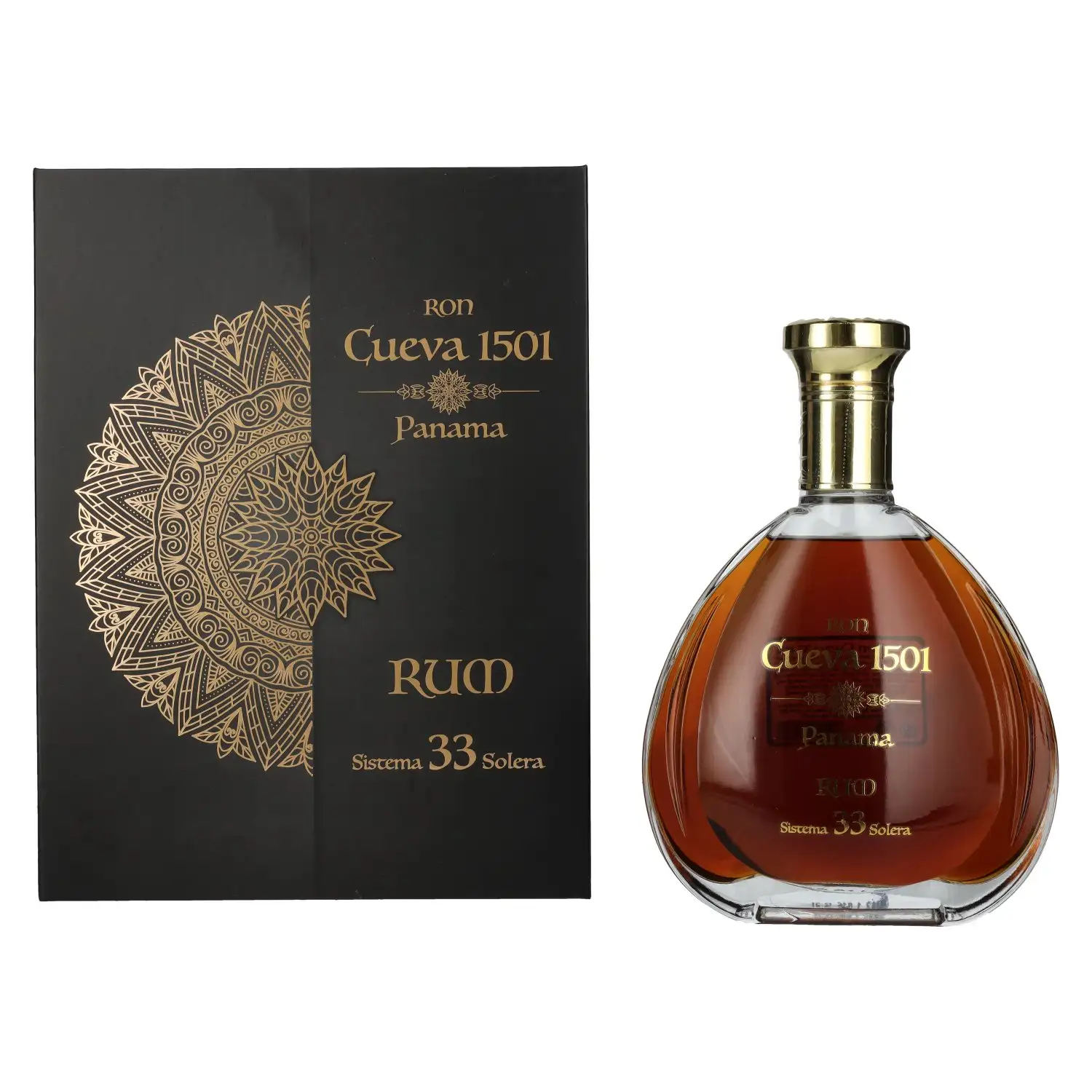 Bottle of Ron Cueva 1501 Sistema 33 Solera
