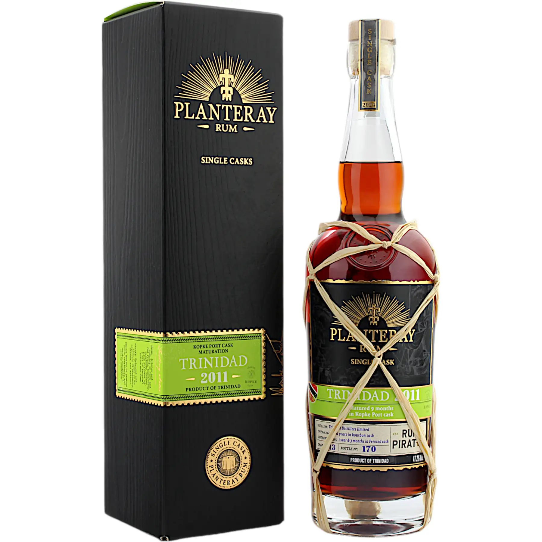 High resolution image of T.D.L Planteray Trinidad (2024 Rum Piraten) 2011