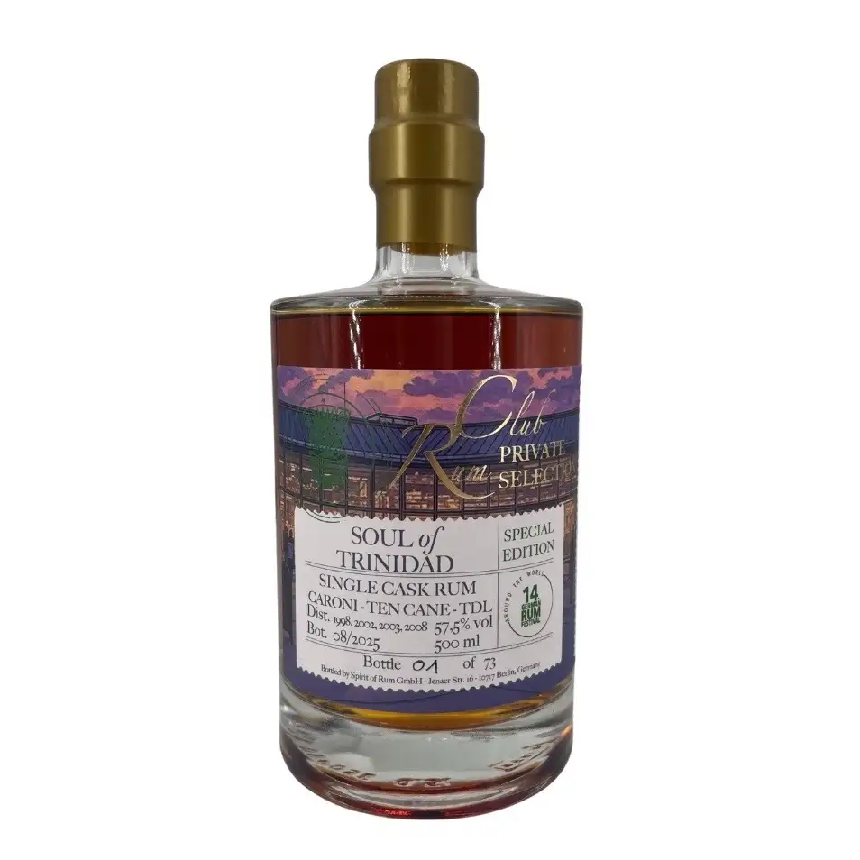 Bottle of Rumclub Private Selection Soul of Trinidad (14. German Rumfest) 2025