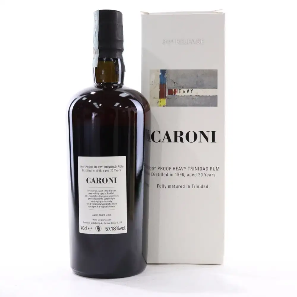 High resolution image of Velier Caroni 34th Release 100 Proof Heavy Trinidad Rum 1996