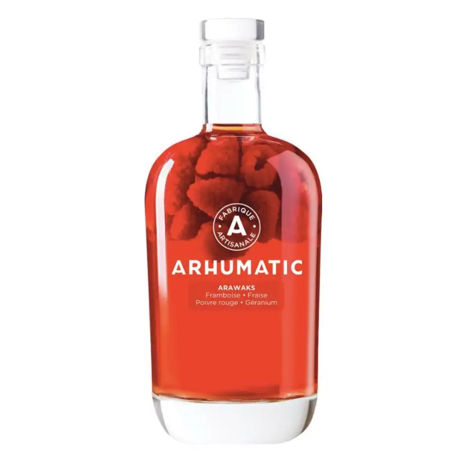 Bottle of Arawaks Arhumatic Arawaks (Framboise, Fraise, Poivre rouge, Géranium) 2025