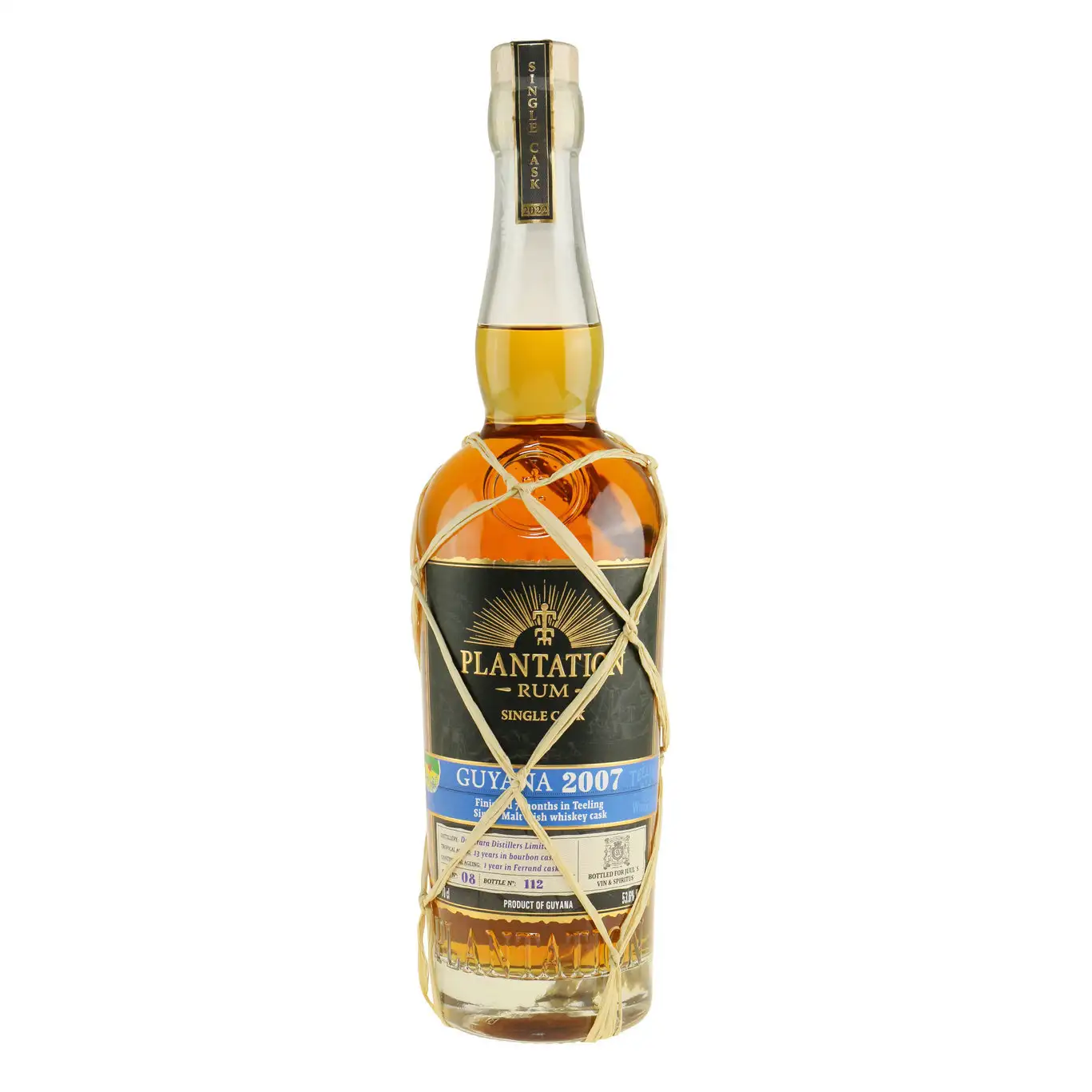 High resolution image of Planteray Single Cask Guyana 2007 Teeling Single Malt Whisky Finish (Juuls)