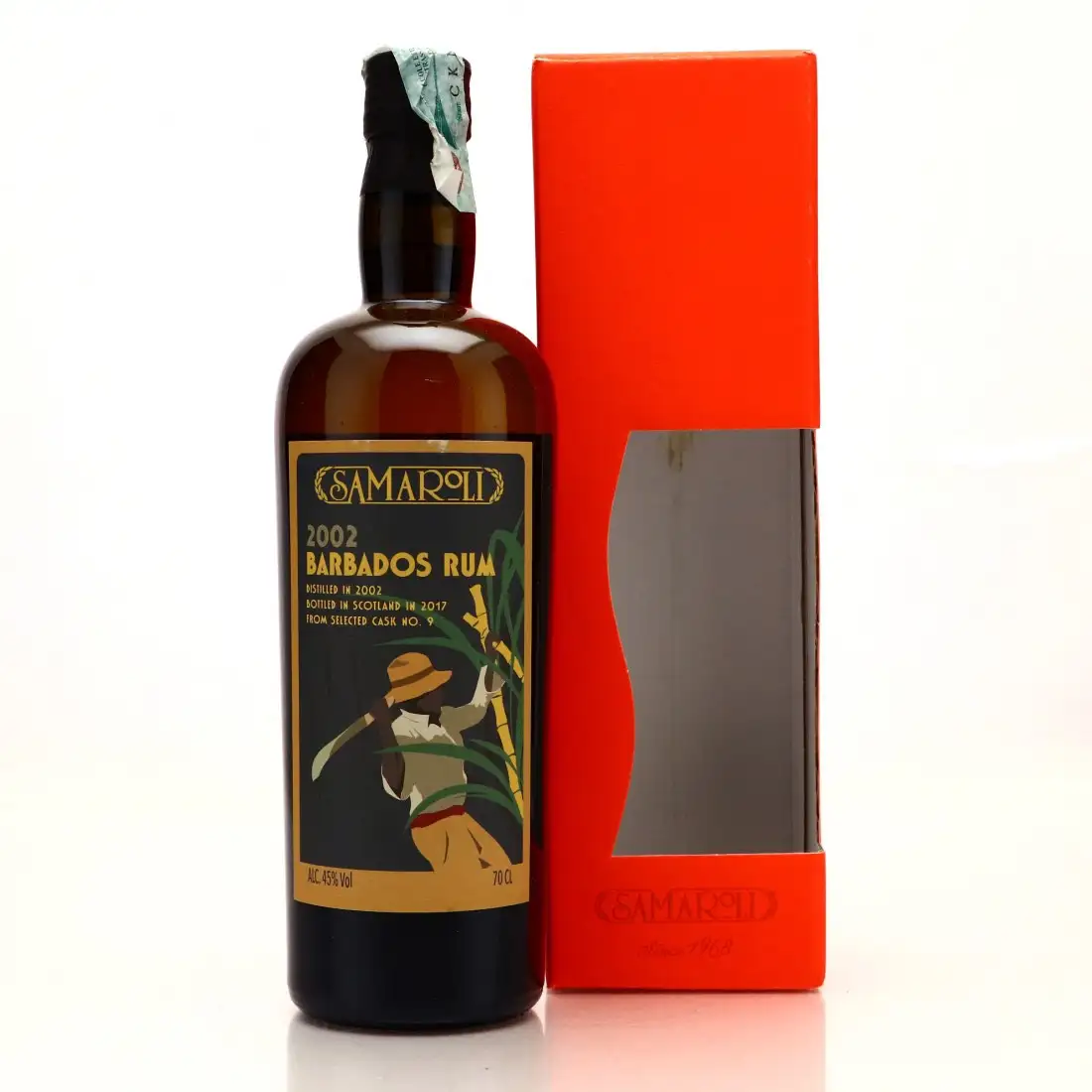 Image haute résolution de Samaroli Barbados Rum 2002