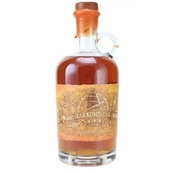 High resolution image of Tres Hombres Ron Aldea Ed. 69 La Palma Sauve 2007