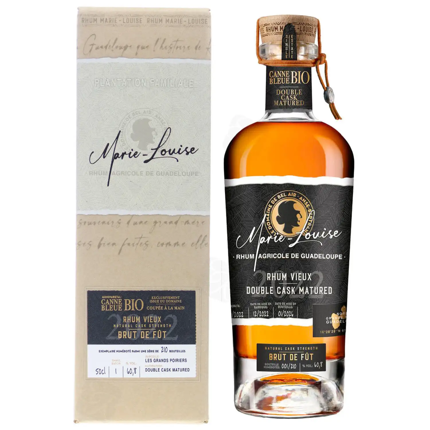 Bottle of Domaine de Bel Air Carrere Marie Louise Double Cask Matured 2022