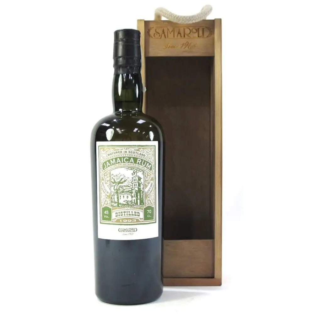 Image haute résolution de Samaroli Hampden Jamaica Rum 1993