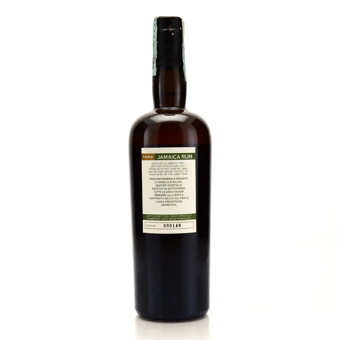 Hochauflösendes Bild von Samaroli Hampden Jamaica Single Cask HLCF 1992