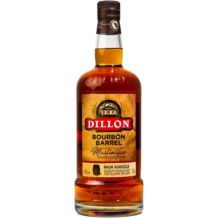 Bottle of Depaz Dillon - Bourbon Barrel