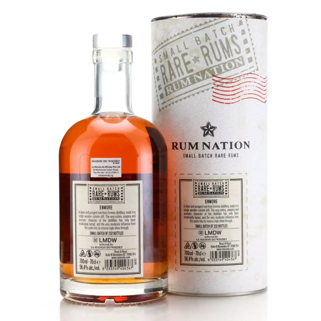 High resolution image of Rum Nation Enmore Small Batch Rare Rums 1997