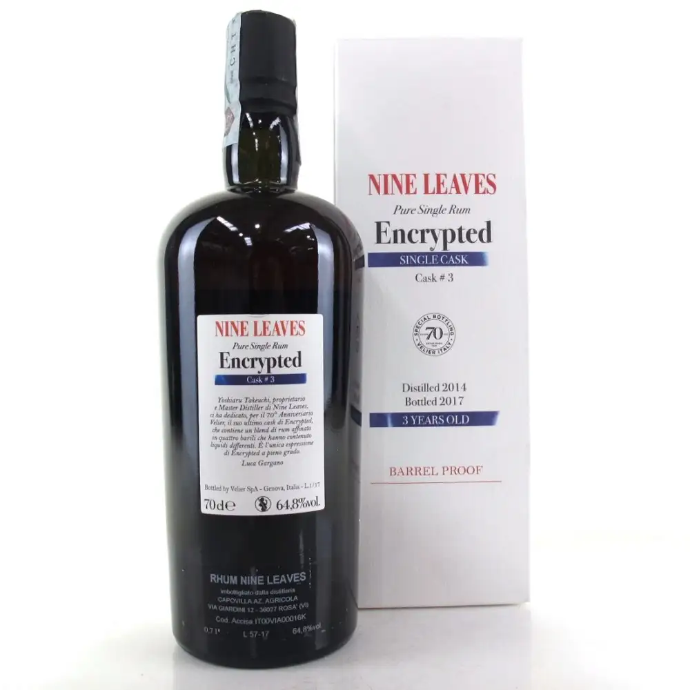 High resolution image of Velier Nine Leaves Warren Khong Encrypted 2014