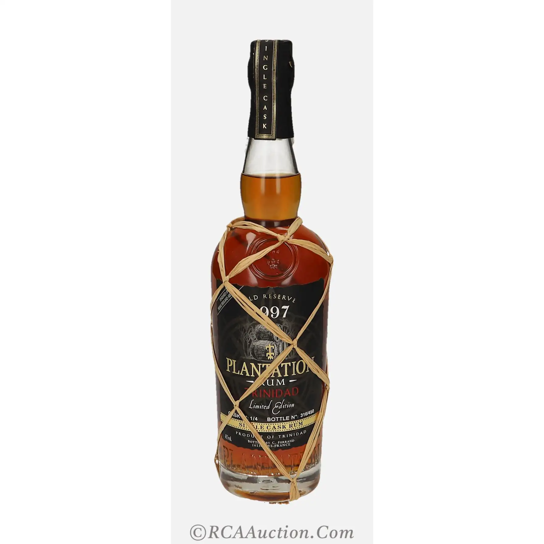 High resolution image of Plantation Old Reserve Single Cask 1997