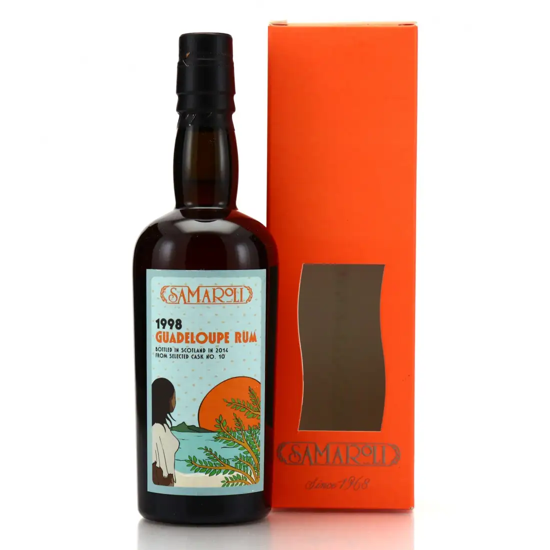 High resolution image of Samaroli Guadeloupe Rum 1998