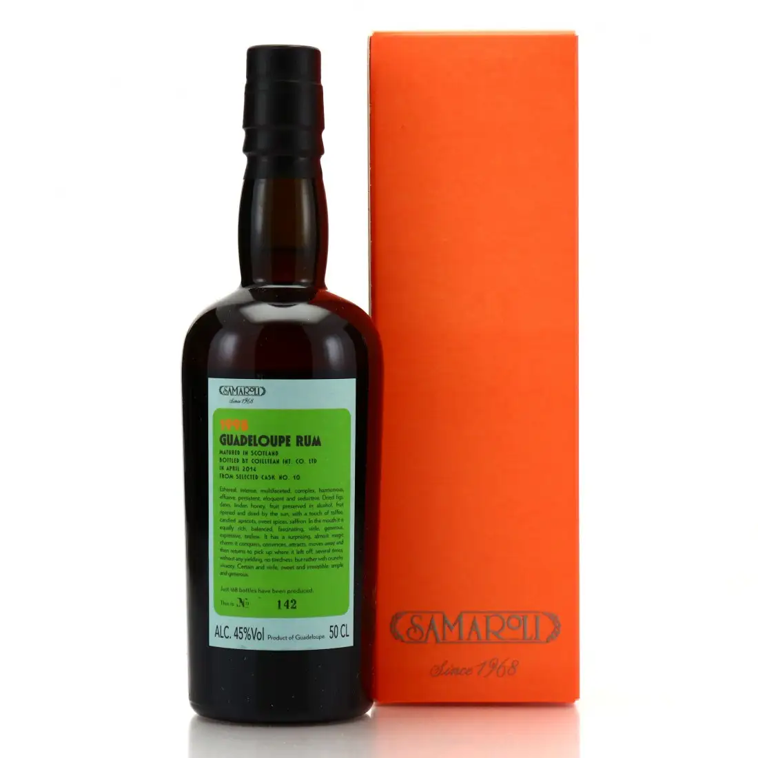 High resolution image of Samaroli Guadeloupe Rum 1998