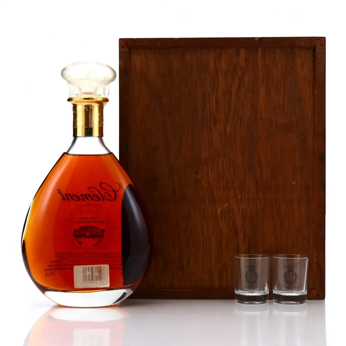 Image haute résolution de Clément Cuvée de l'an 2000 - Carafe Eden