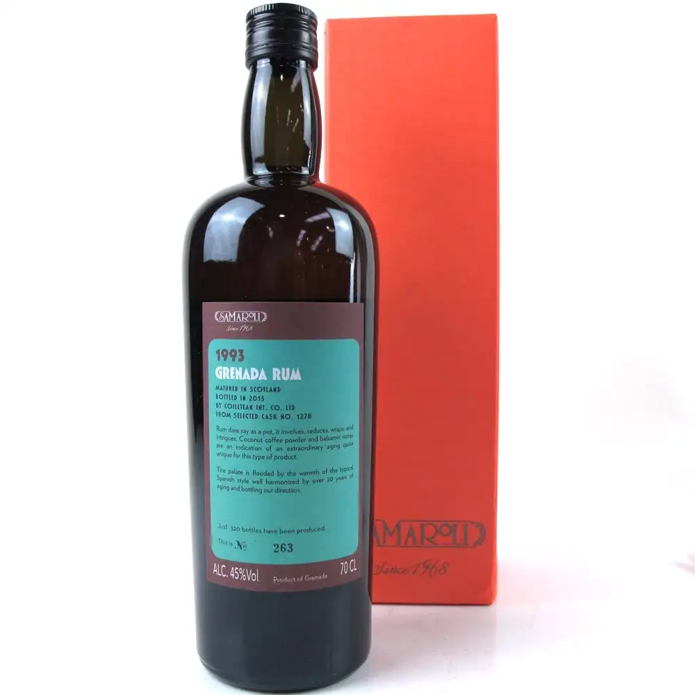 Hochauflösendes Bild von Samaroli Grenada Rum 1993