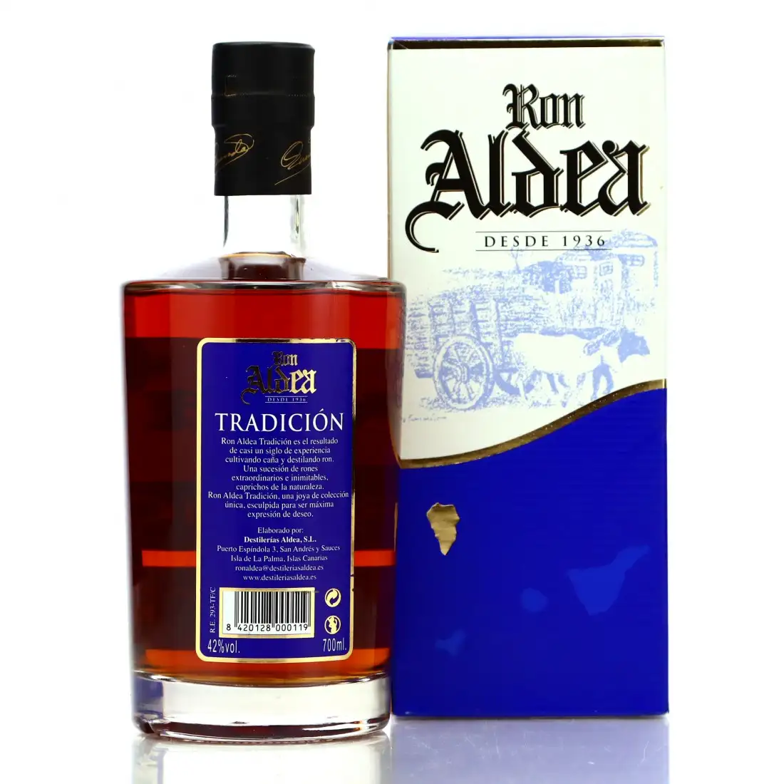 High resolution image of Ron Aldea Tradición Cask Selection 1991