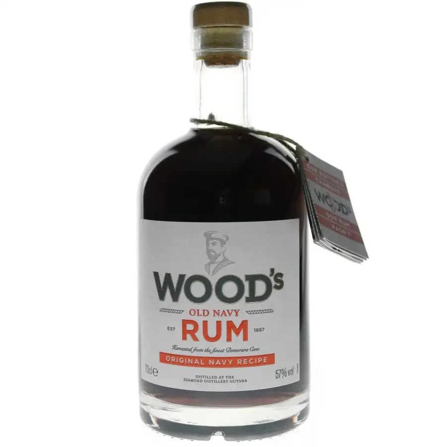 Image haute résolution de William Grant & Sons Diamond Wood‘s Old Navy Rum